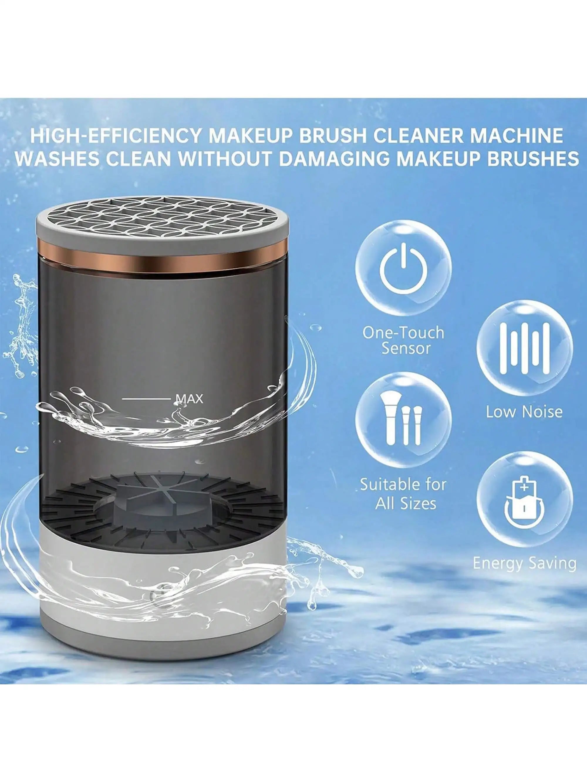 Automatic Electric Makeup Brush Cleaner & Dryer